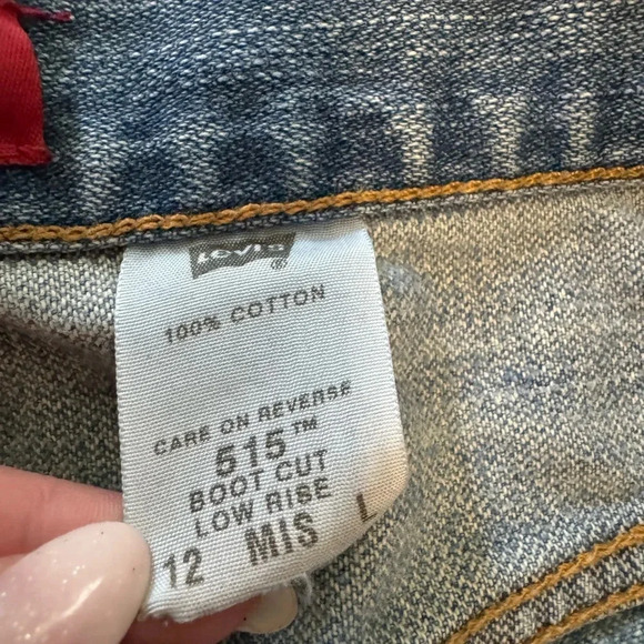 Levi’s 515 y2k lower rise bootcut jeans size 12 - Picture 4 of 5